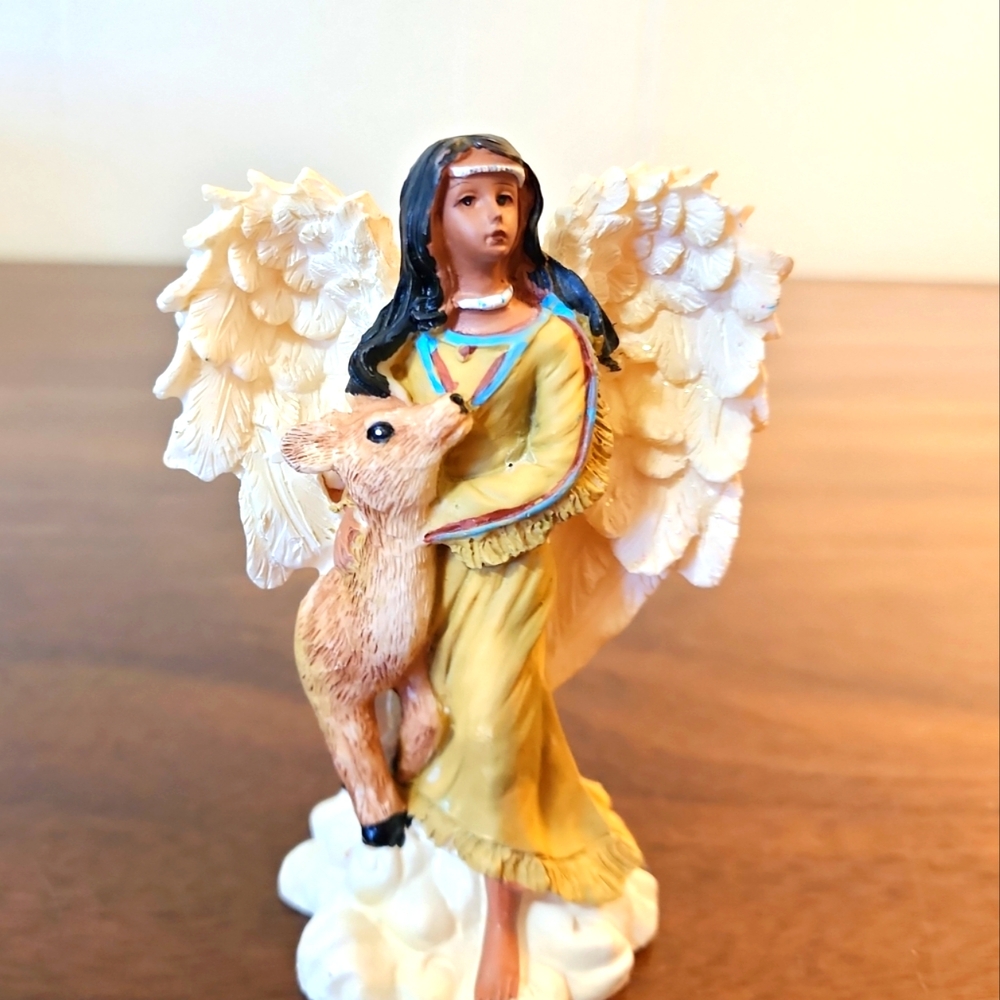 Native American Spirit Maiden Figurine